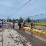Se desborda arroyo en #Chapultepec; Grupo Tláloc realiza en labores de limpia