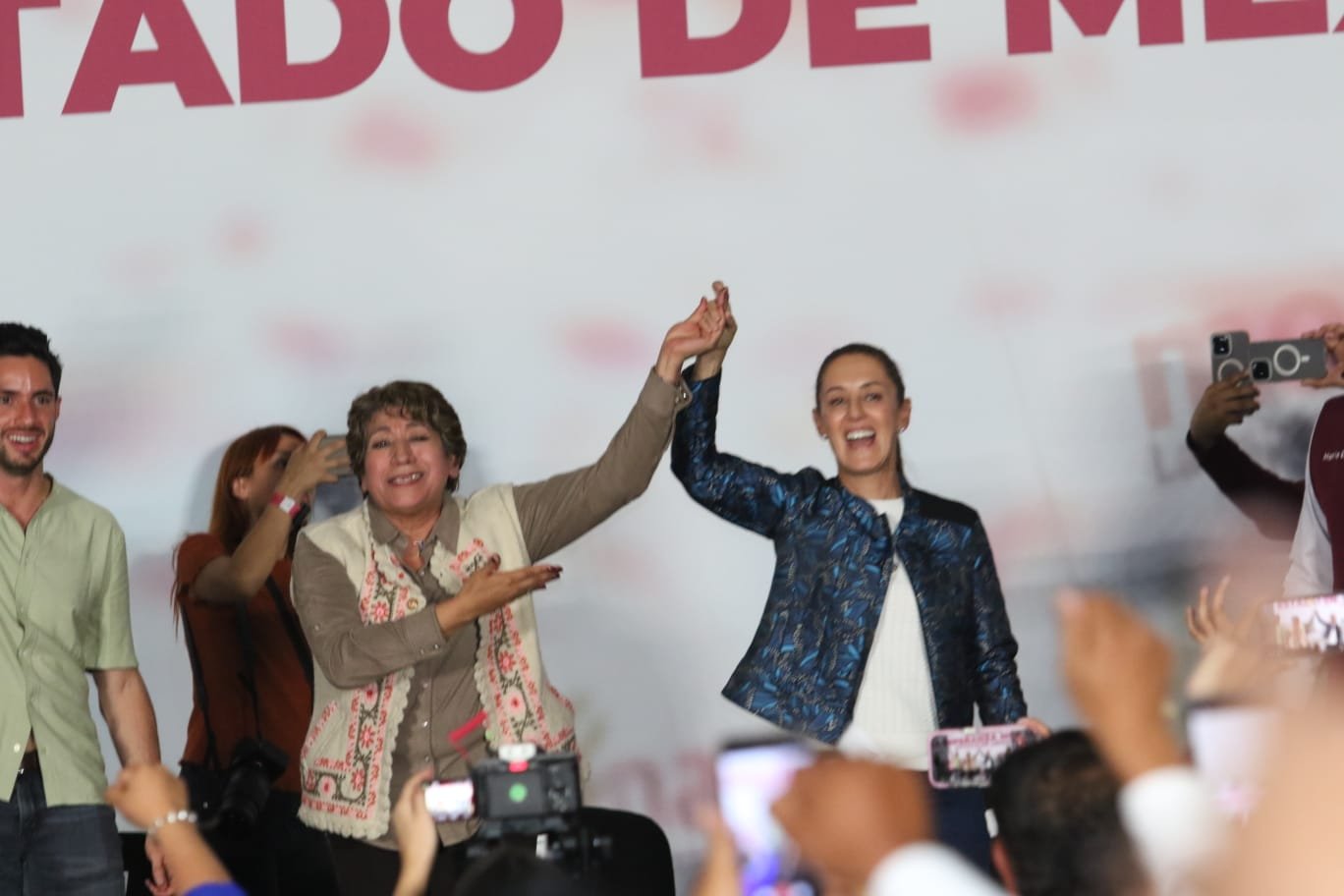 Sheinbaum se reúne con militantes en #Toluca; tunden a ex alcalde priista