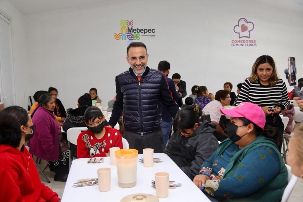 Inauguran más comedores comunitarios en #Metepec; ya son 5