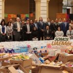 Con donaciones de universitarios, #UAEMéx envía 27 toneladas de víveres a Guerrero 