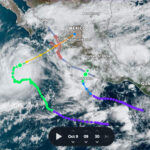 Tormenta Max llega a Guerrero; Lidia impactará también, como huracán categoría 2