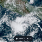 Tormenta tropical 'Otis' avanza hacia las costas de Guerrero