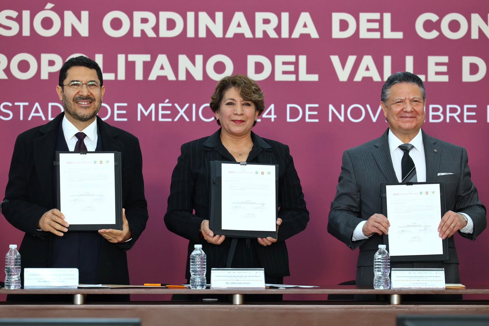 #Edomex, CdMx e Hidalgo firman Acuerdo de Desarrollo Metropolitano del Valle de México
