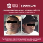 Caen sujetos en vehículo robado en #Atizapán de Zaragoza