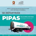 OJO: Ayuntamiento de #Toluca pone en operación pipas de agua ante escasez en 55 colonias