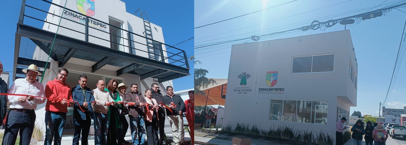 Manuel Vilchis entrega e inaugura Módulo Social en colonia Emiliano Zapata de #Zinacantepec