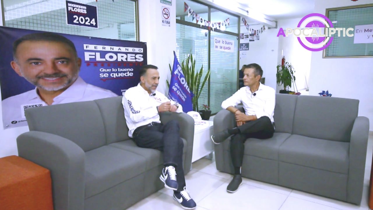 Fernando Flores Fernández, candidato a la alcaldía de #Metepec, en entrevista exclusiva con Apocaliptic