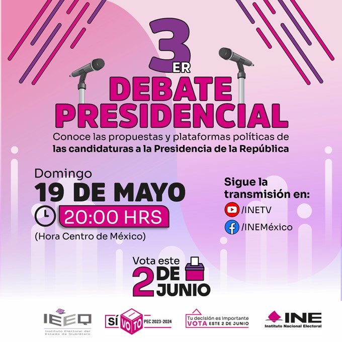EN VIVO Tercer Debate Presidencial