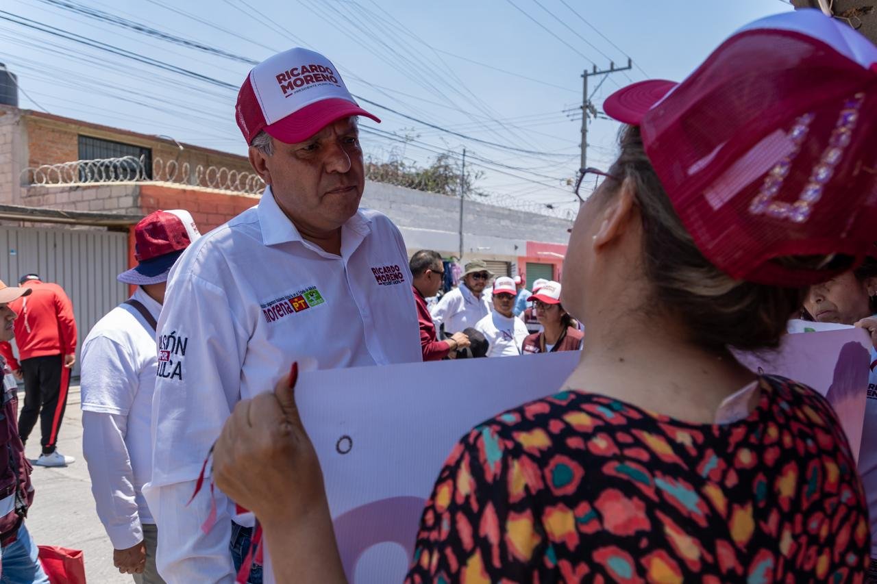 Transformaremos el cascajo en pavimento para calles y vialidades: Ricardo Moreno