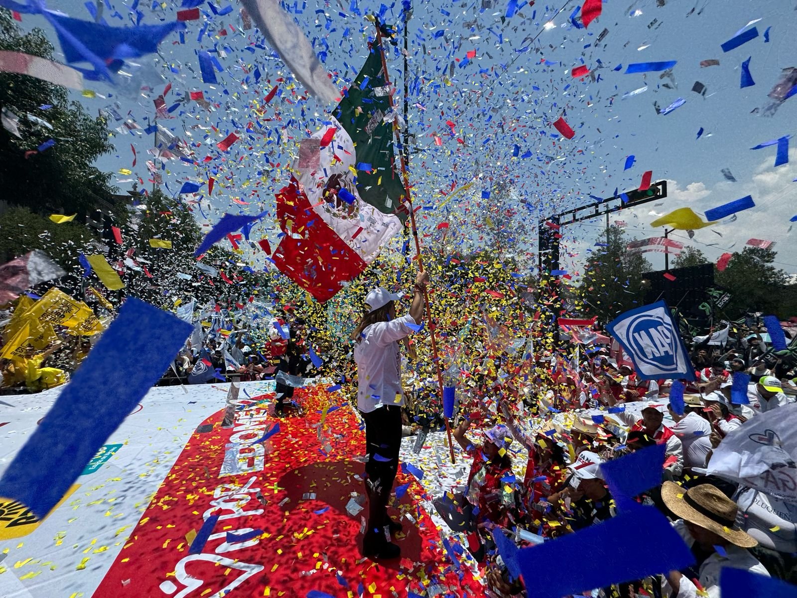 Nos ganamos el corazón de todos y el domingo vamos a ganar la elección: Melissa Vargas