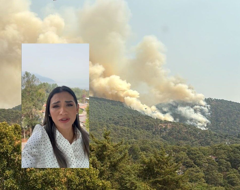 Zudy Rodríguez pide que se apoye en combate a incendios en Valle de Bravo