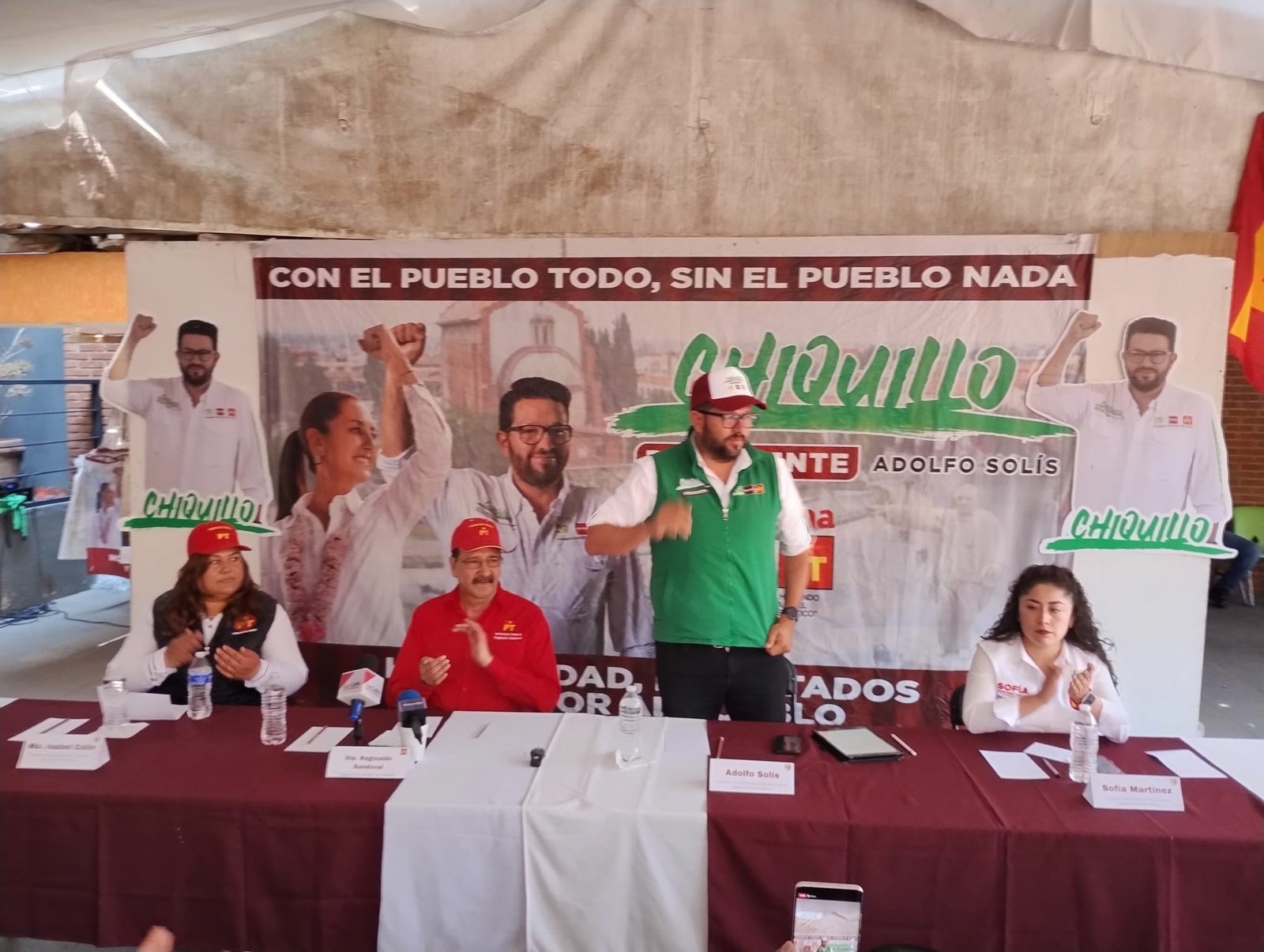 Gustavo Vargas hace campaña de manera ilegal: Reginaldo Sandoval