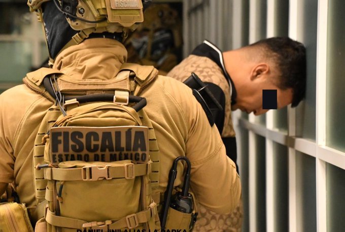 Capturan a «La Parka», cabecilla de «La FM», objetivo prioritario de la fiscalía mexiquense