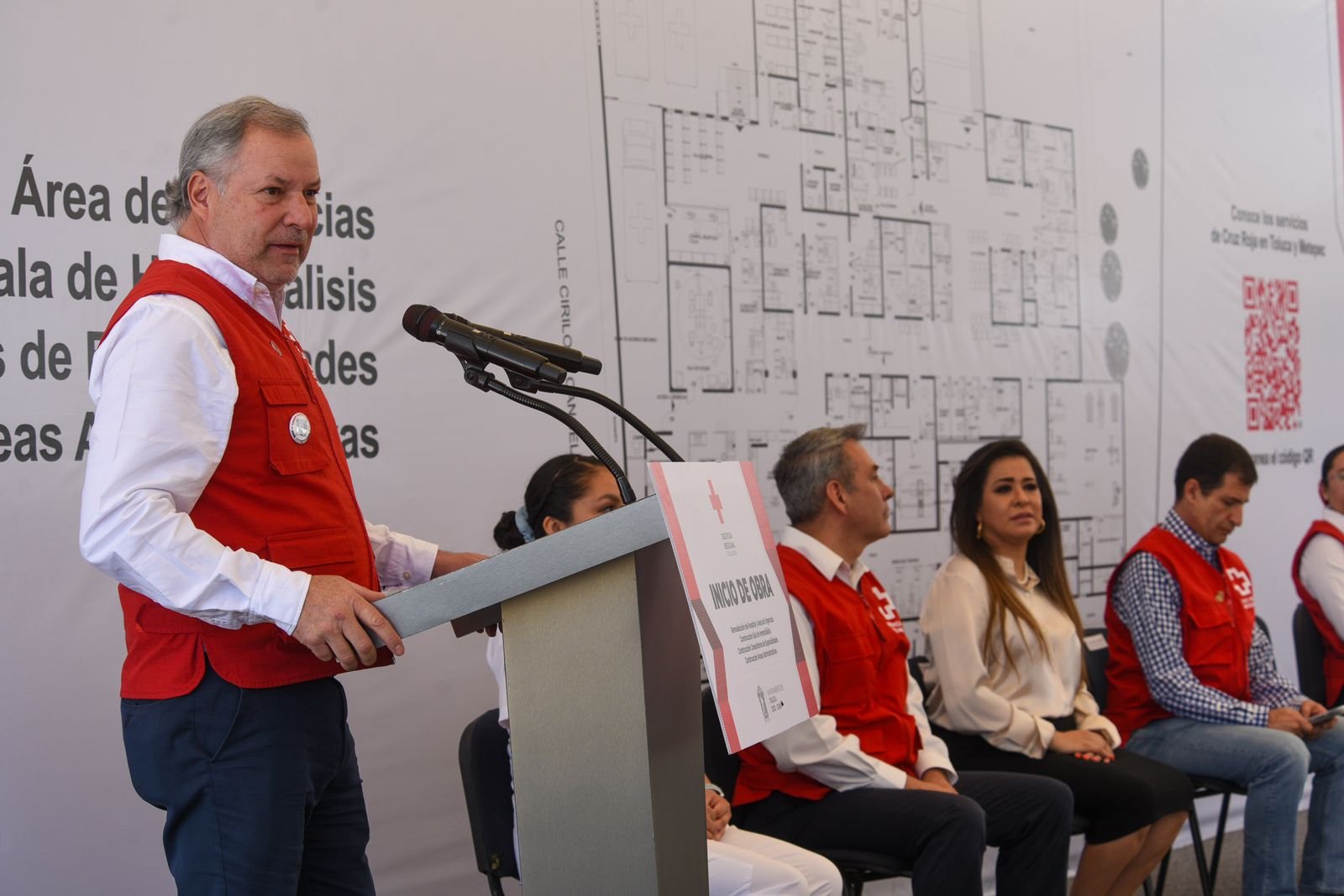 Inicia Cruz Roja Toluca construcción de consultorios y área de hemodiálisis