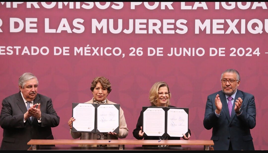 Gobierno estatal e INMUJERES signan convenio por la Igualdad y Bienestar de las Mujeres
