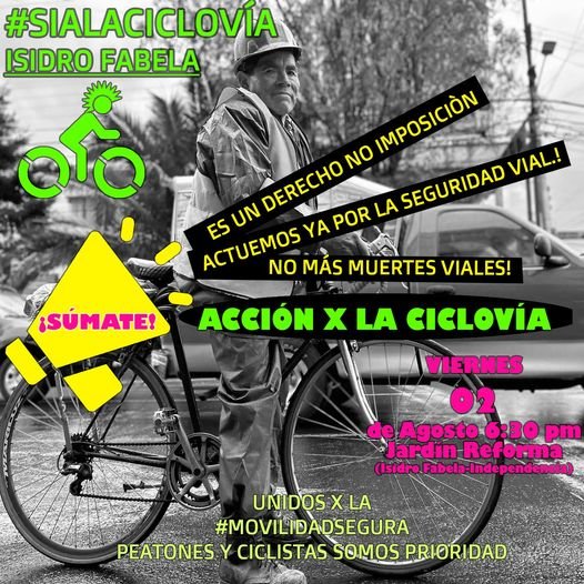 Colectivos ciclistas se manifiestan en #Toluca para exigir construcción de ciclovía