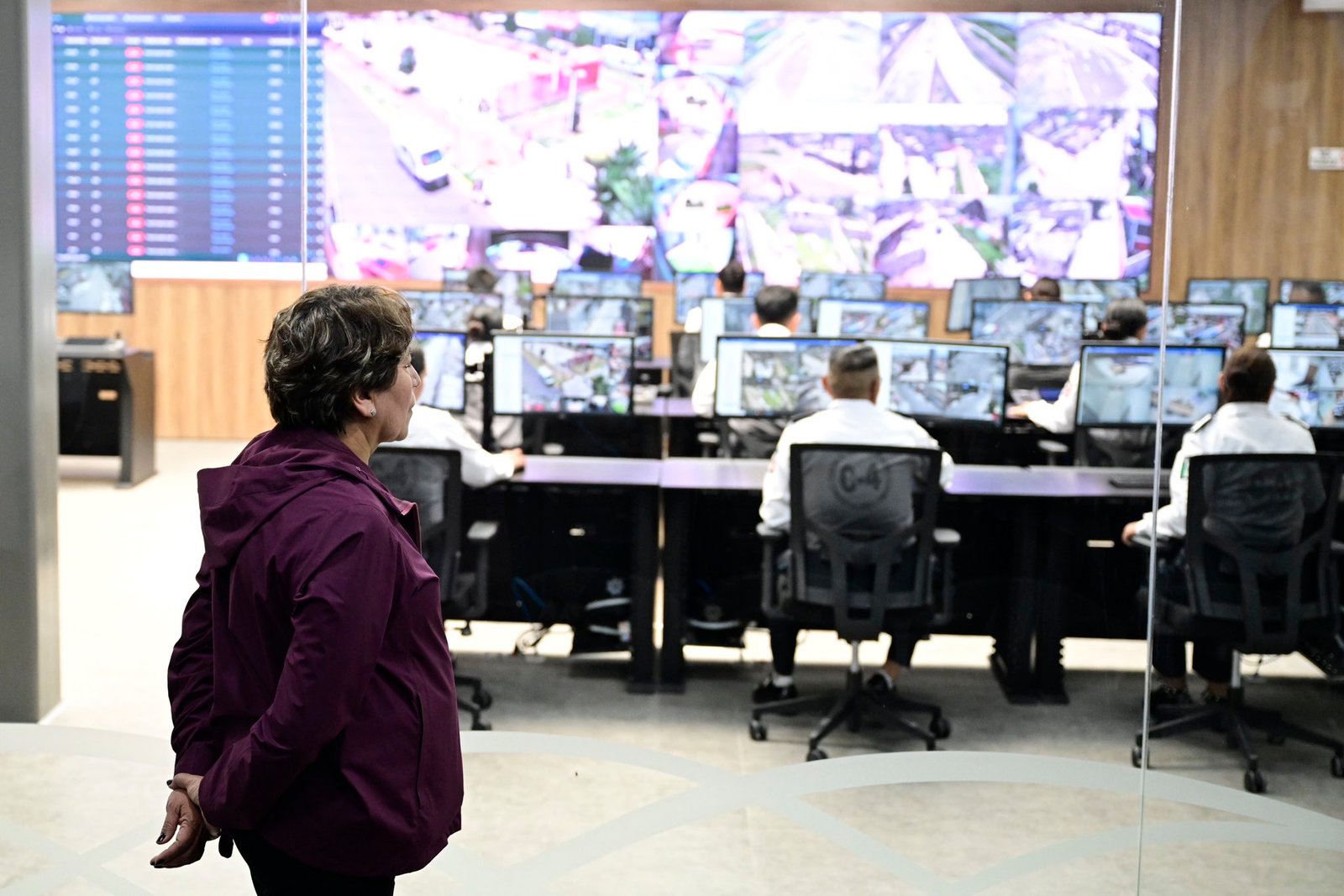 Gobernadora Delfina Gómez inaugura C4 en #Chimalhuacán