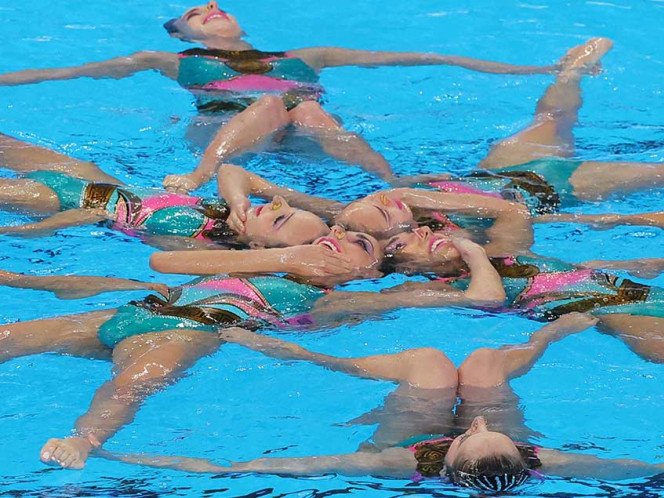 Así fue la presentación del equipo mexicano de natación artística en #Paris2024