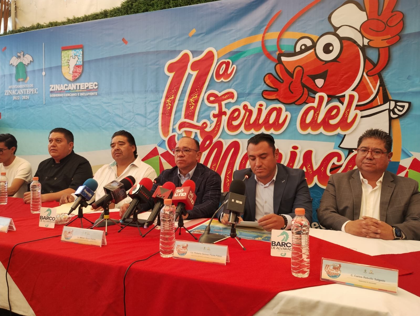 Extender la Feria del Marisco de #Zinacantepec permite fomentar el desarrollo económico: Manuel Vilchis