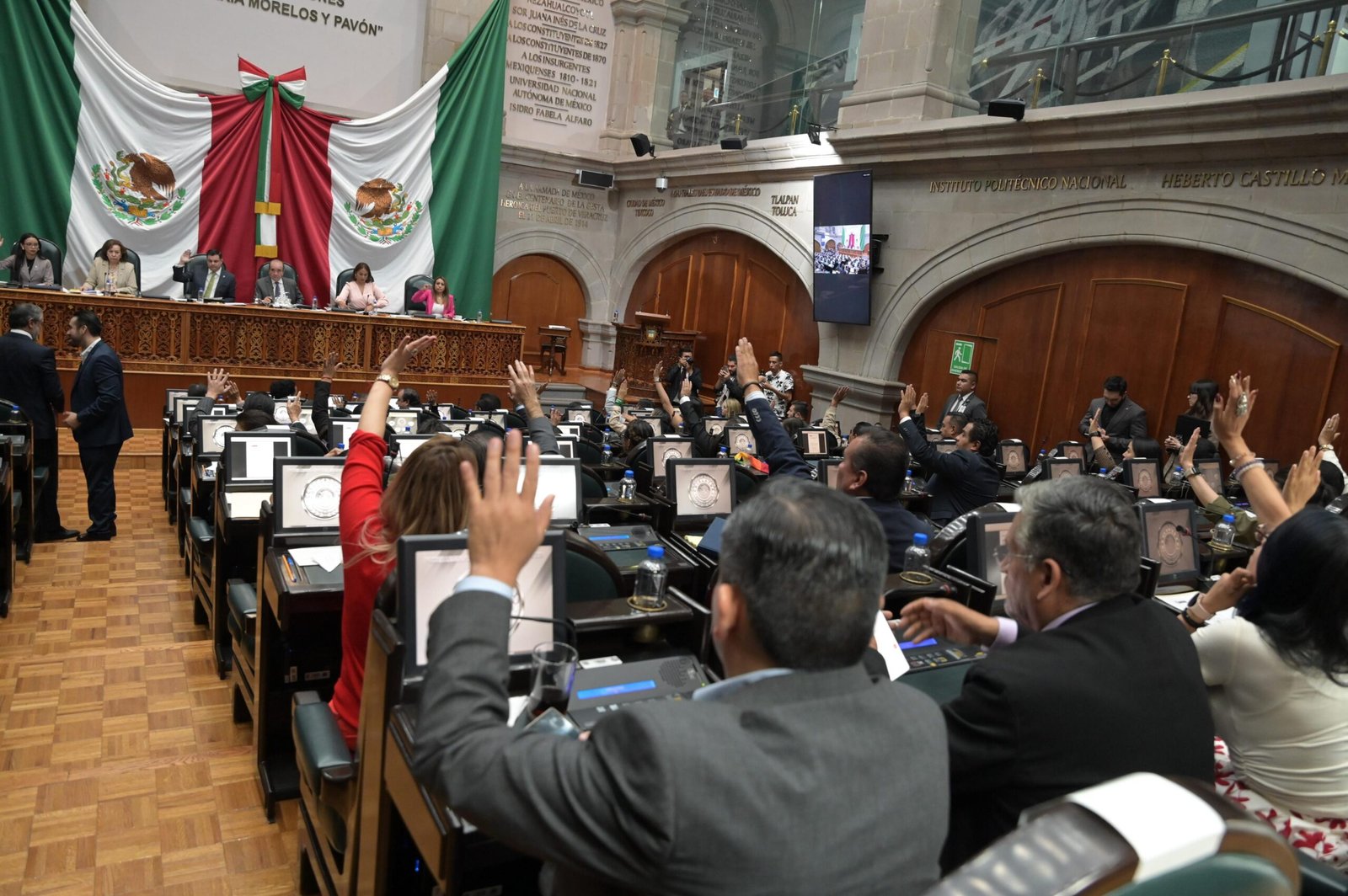 Así quedan integradas las comisiones para la LXII Legislatura del Estado de México