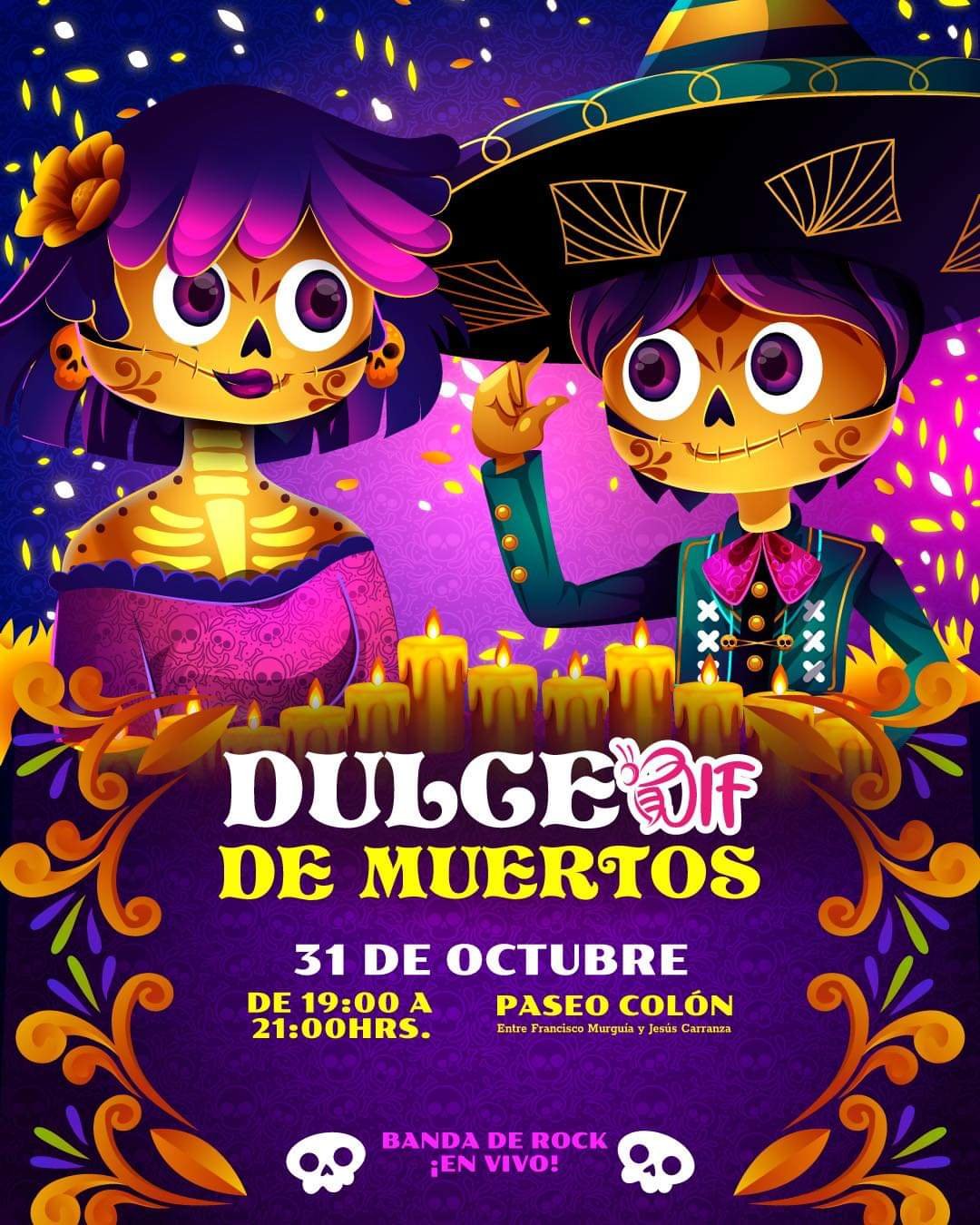 DulceDIF de Muertos en #Toluca