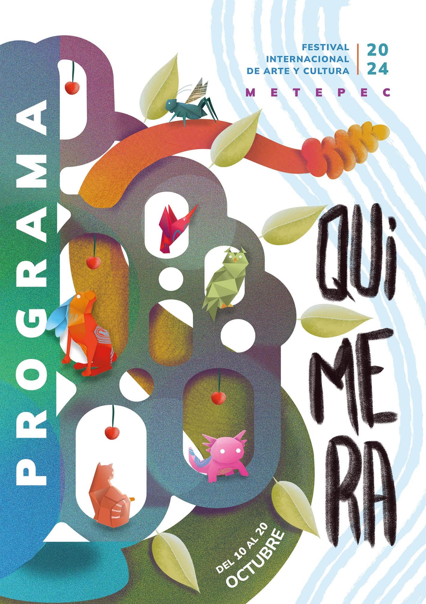 Programa completo y horarios del Festival Quimera #Metepec 2024