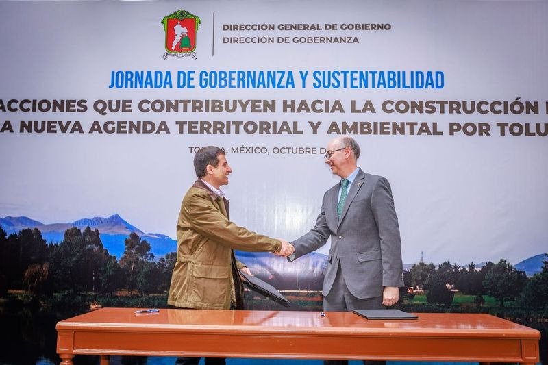 UAEMéx y Ayuntamiento de Toluca firman declaratoria en favor de la sostenibilidad