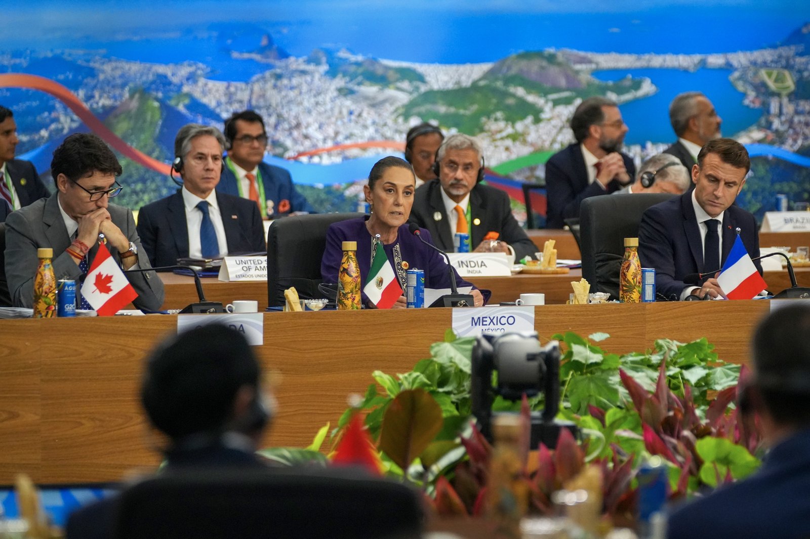 Claudia Sheinbaum en el G20, su primer cumbre internacional