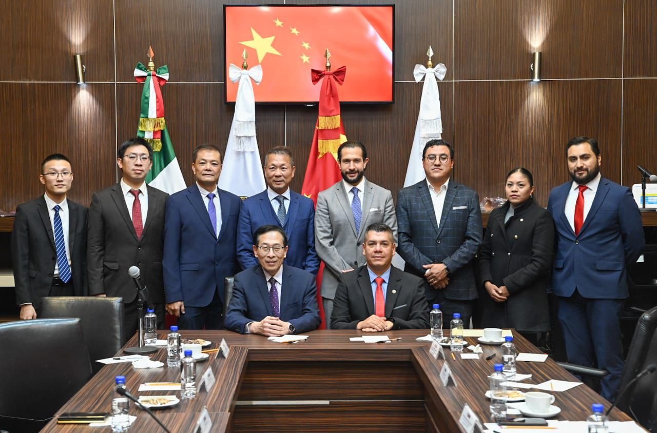 Congresistas chinos firman acuerdo de colaboración con legislatura mexiquense