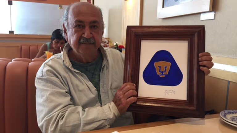 Fallece Manuel Andrade ‘El Pajarito’, quien creó el logo de Pumas 50 años atrás