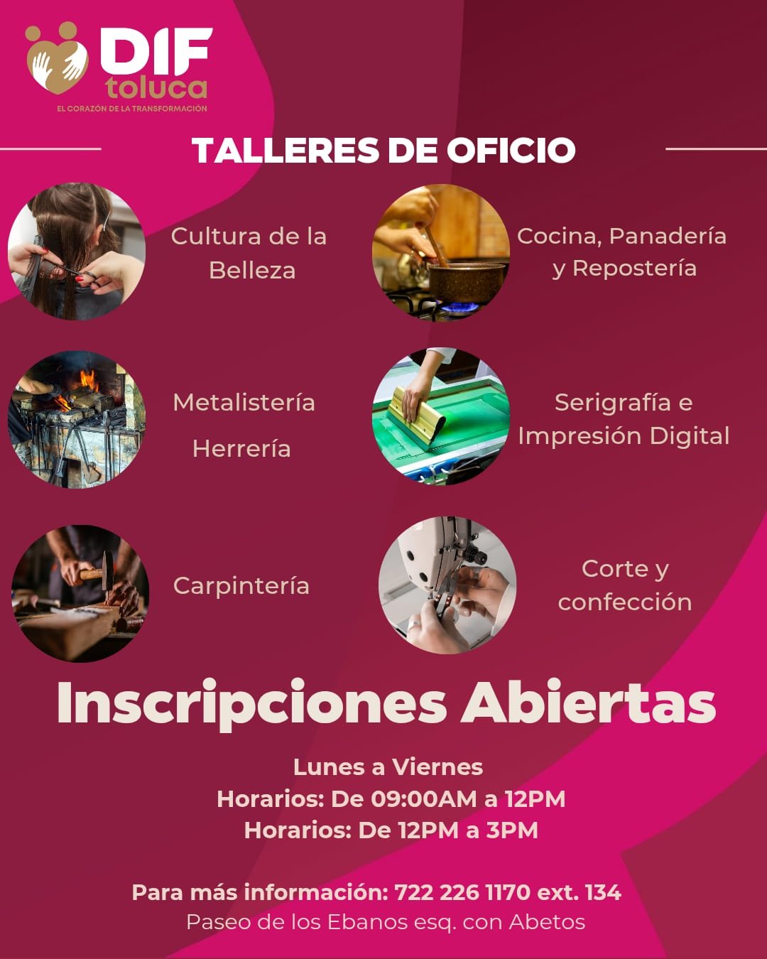 DIF #Toluca ofrece múltiples talleres de oficios