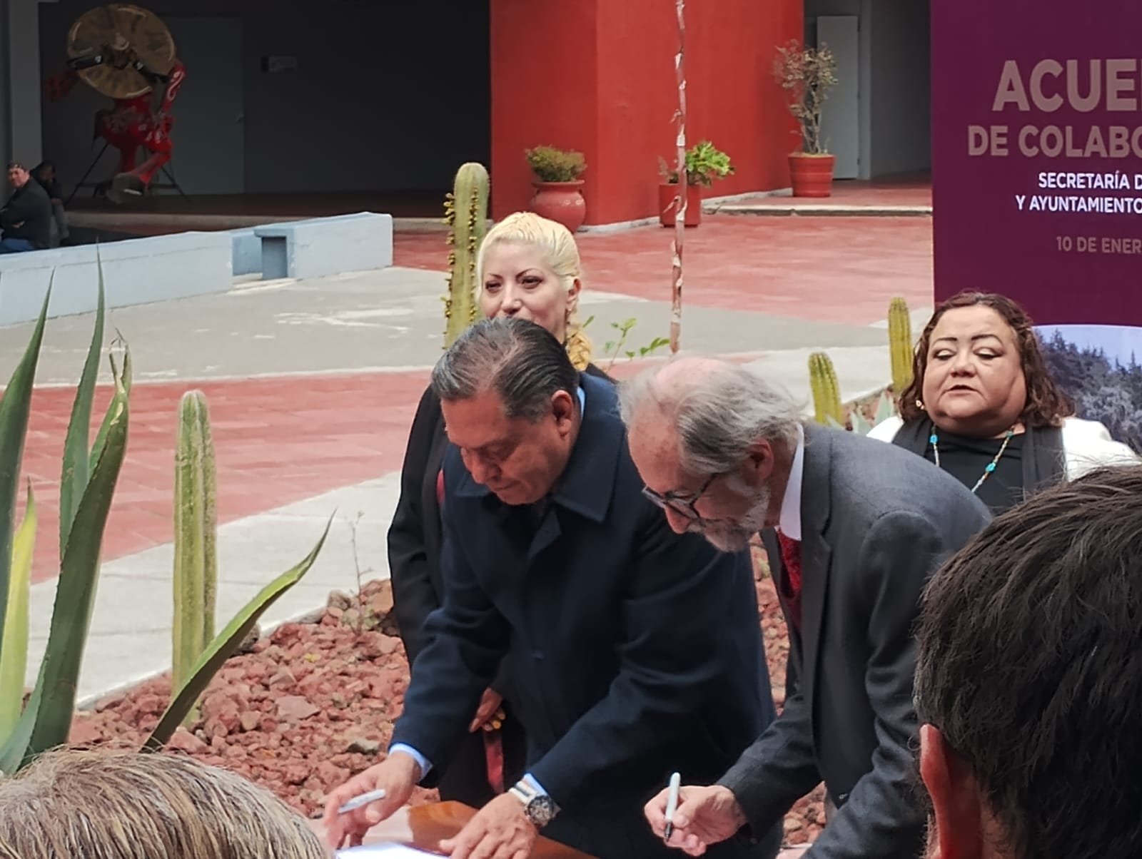 Firma Ayuntamiento de Toluca convenio de colaboración con la Secretaría del Agua estatal