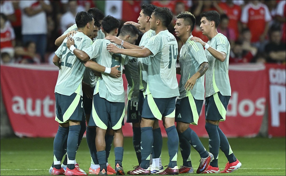 Así fueron los goles del México vs Inter de Porto Alegre. Video