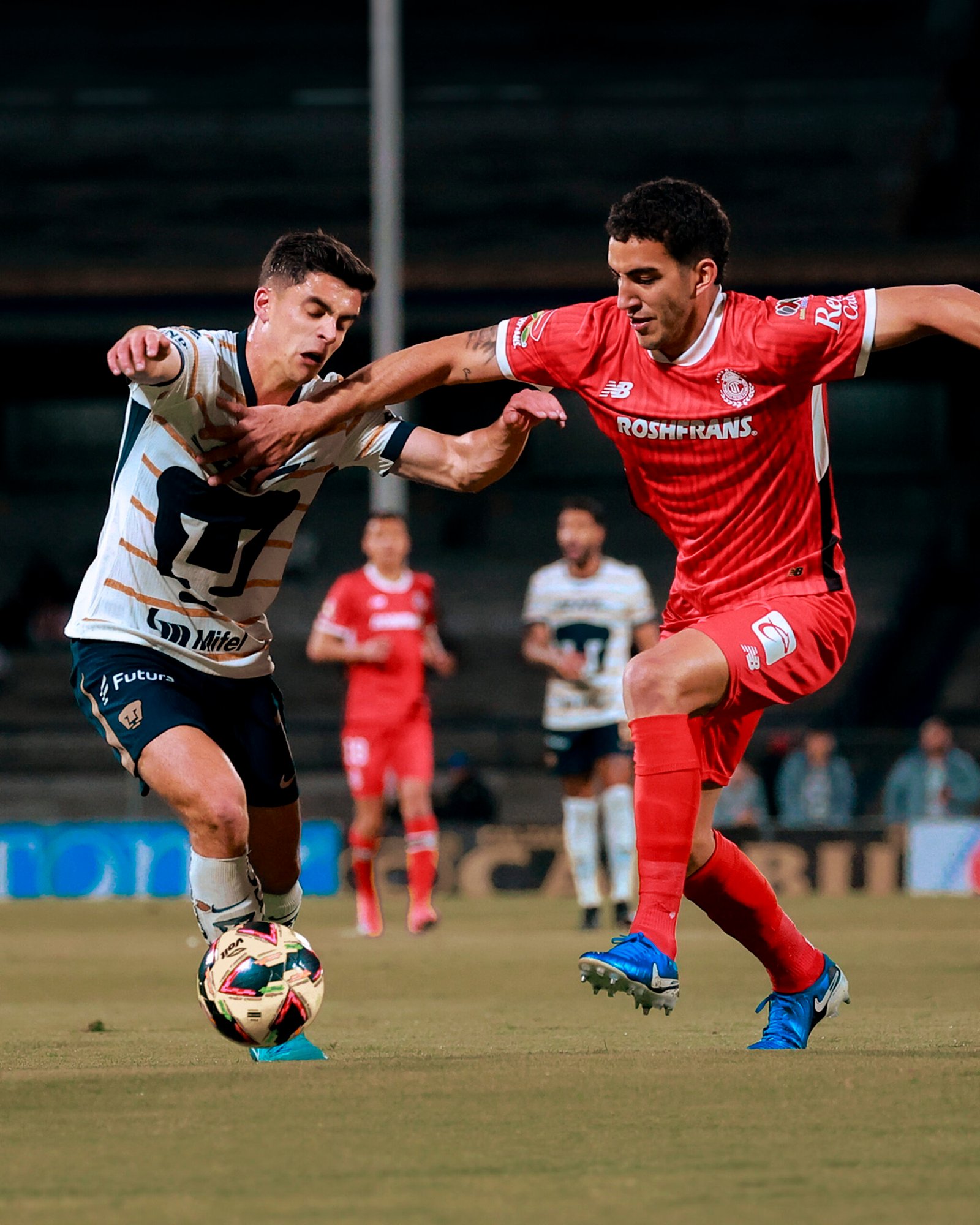 Así fue el Pumas vs Toluca; poco pudo hacer Héctor Herrera en su debut con los Diablos. Video