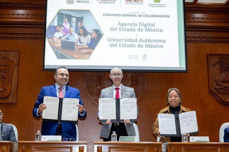  #UAEMéx y Agencia Digital del Estado de México juntos por innovación tecnológica