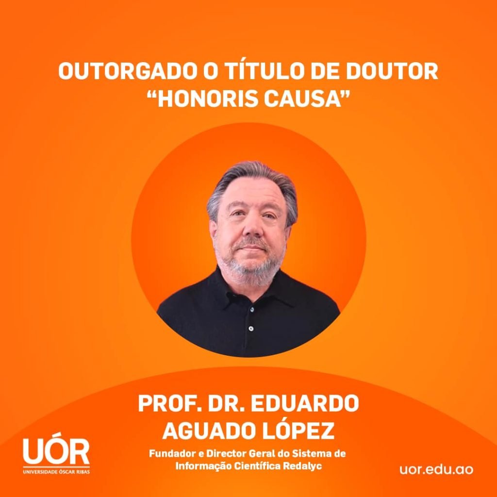 Eduardo Aguado, académico de la UAEMéx, recibe Doctorado Honoris Causa de la Universidad Óscar Ribas