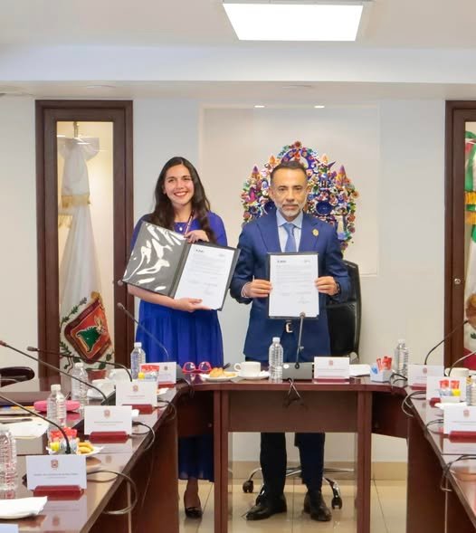 #Metepec firma convenio de colaboración con el INE