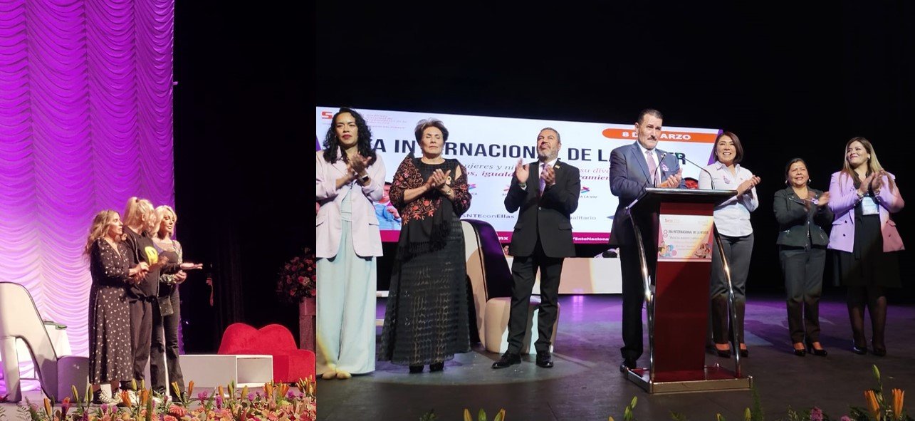 SNTE conmemora el Día Internacional de la Mujer con emotiva obra de teatro y mensaje de igualdad