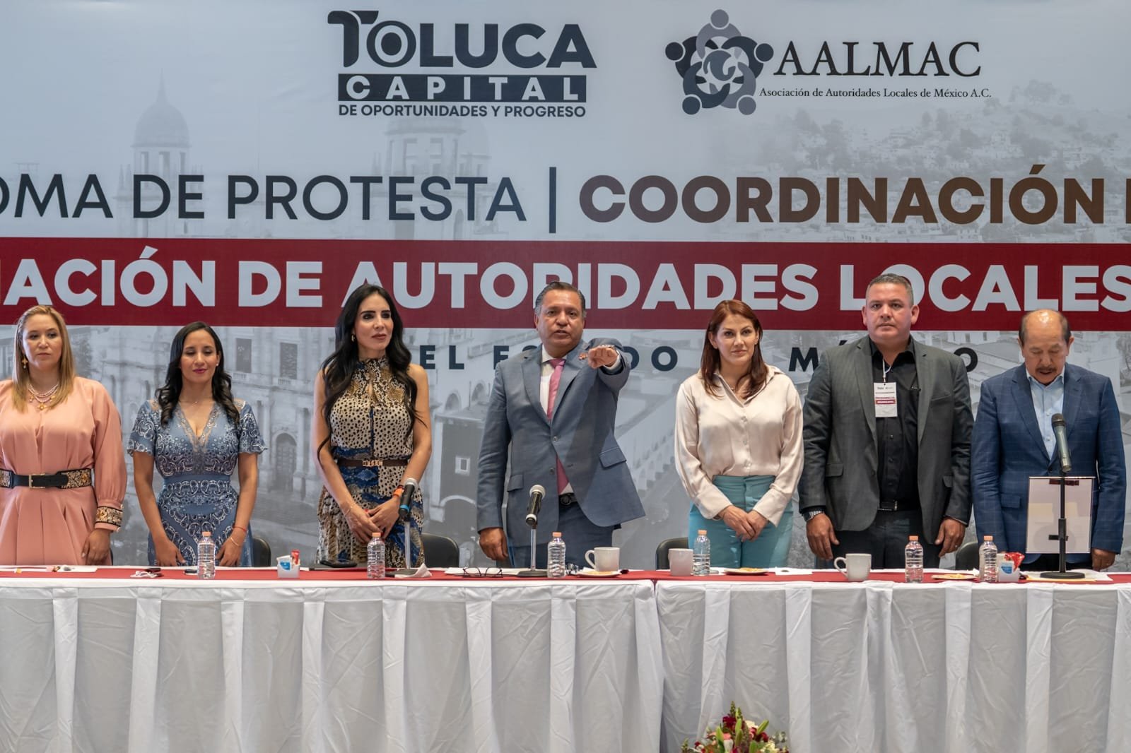 Rinde protesta Ricardo Moreno como Coordinador Estatal de la Asociación de Autoridades Locales de México