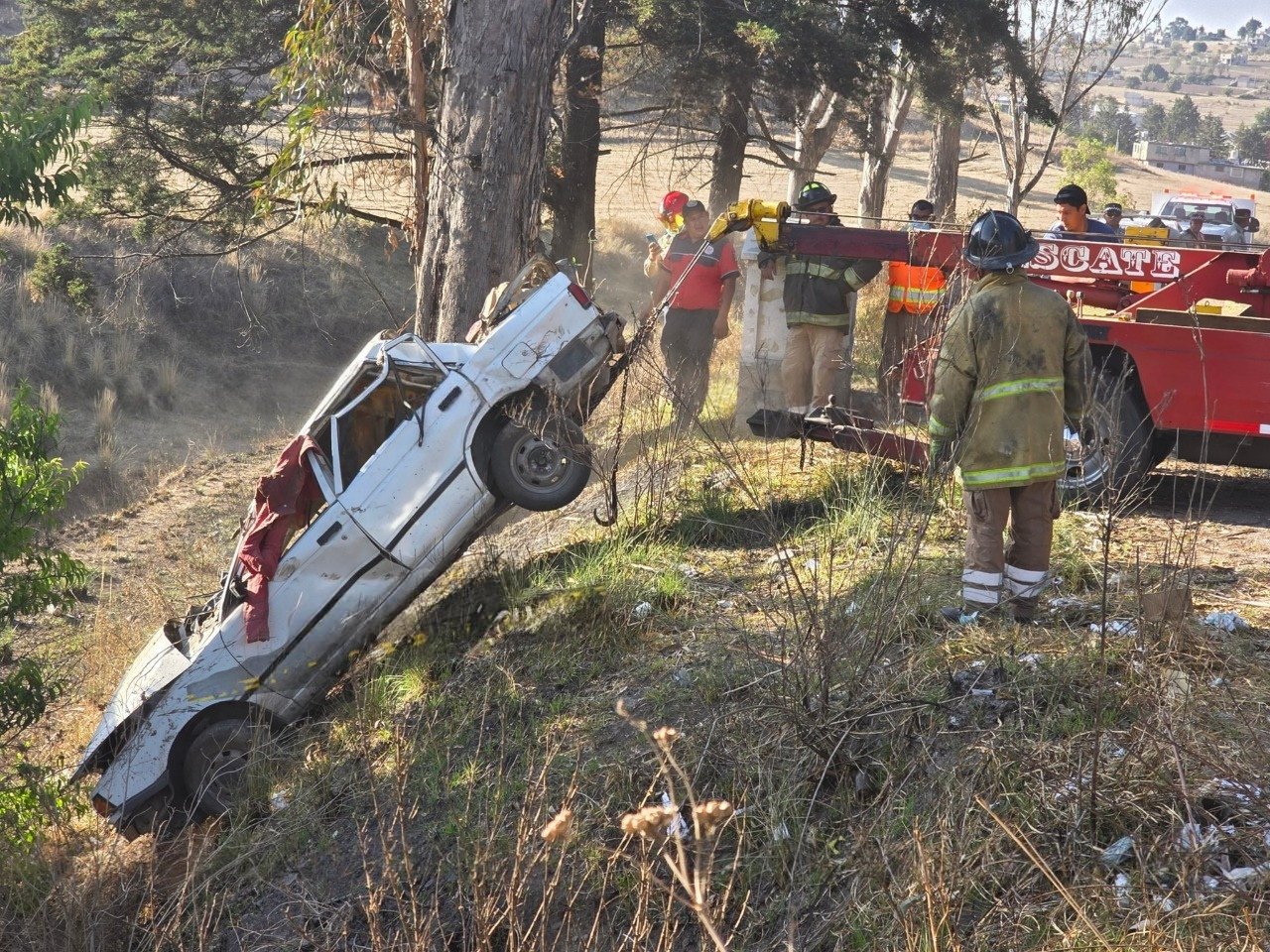 Trágico accidente este jueves en la carretera Toluca-Zitácuaro