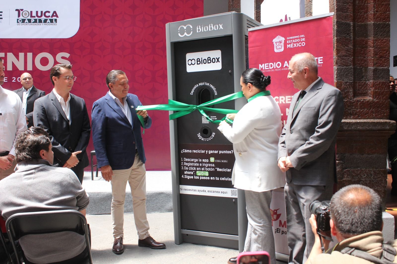 Avanza #Toluca hacia un futuro más verde con la primera máquina inteligente de reciclaje: Ricardo Moreno Bastida