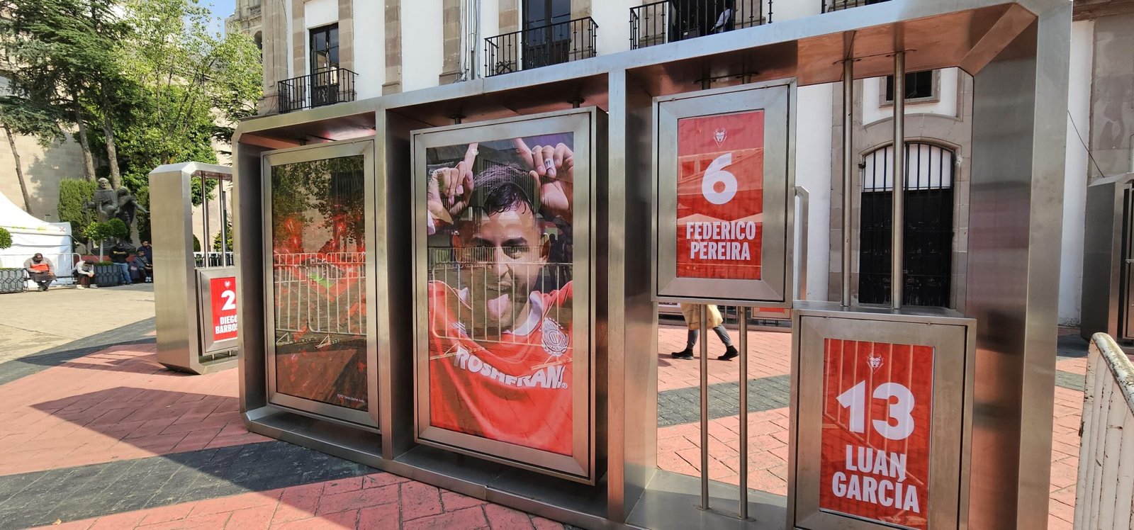 #Toluca se tiñe de rojo en apoyo a los Diablos Rojos