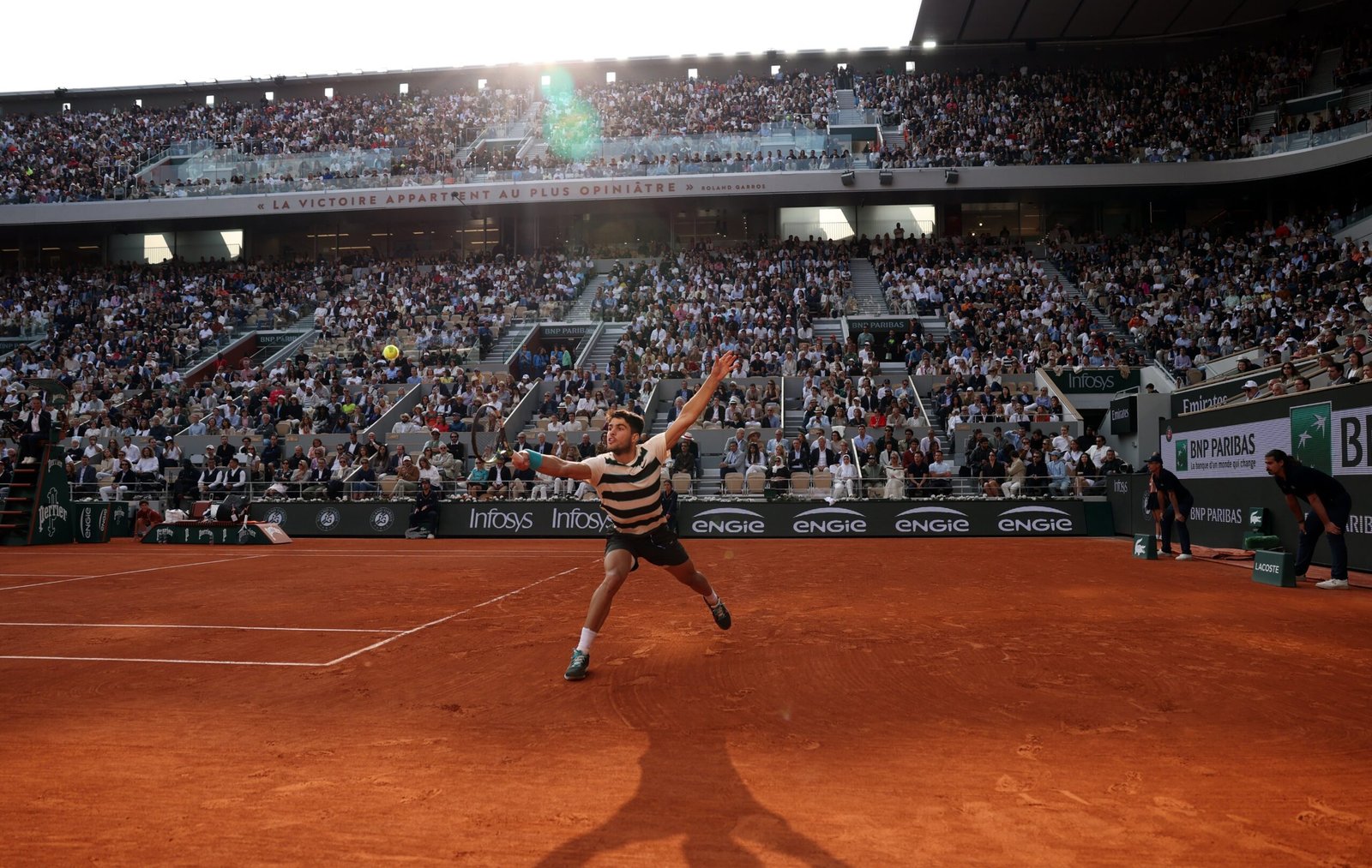 Final de leyenda en Roland Garros 2025: Alcaraz vs. Sinner, un duelo para la historia. Video