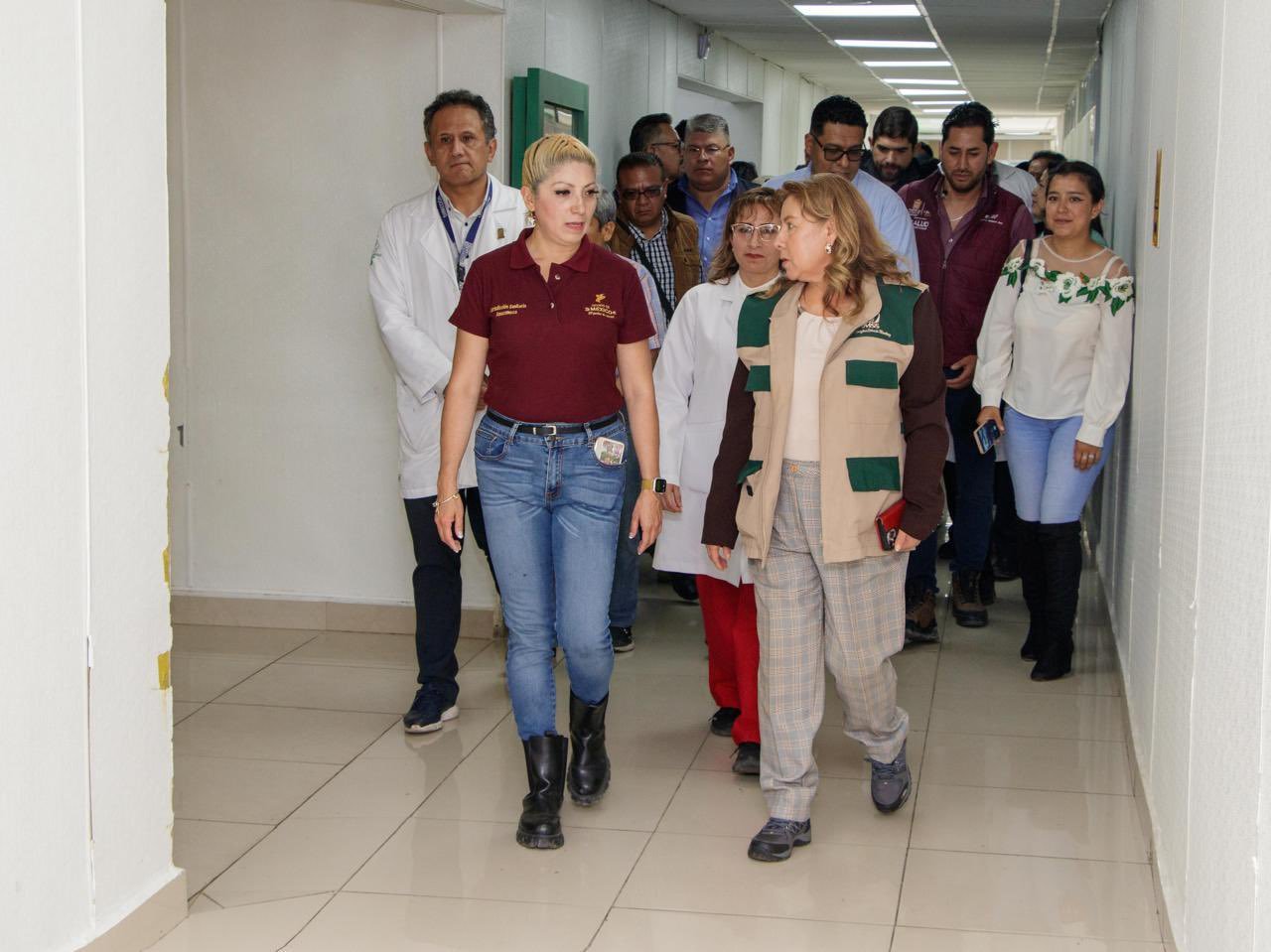 Tras inundación en IMSS de Los Reyes, Secretaria de Salud confirma que ya opera con normalidad
