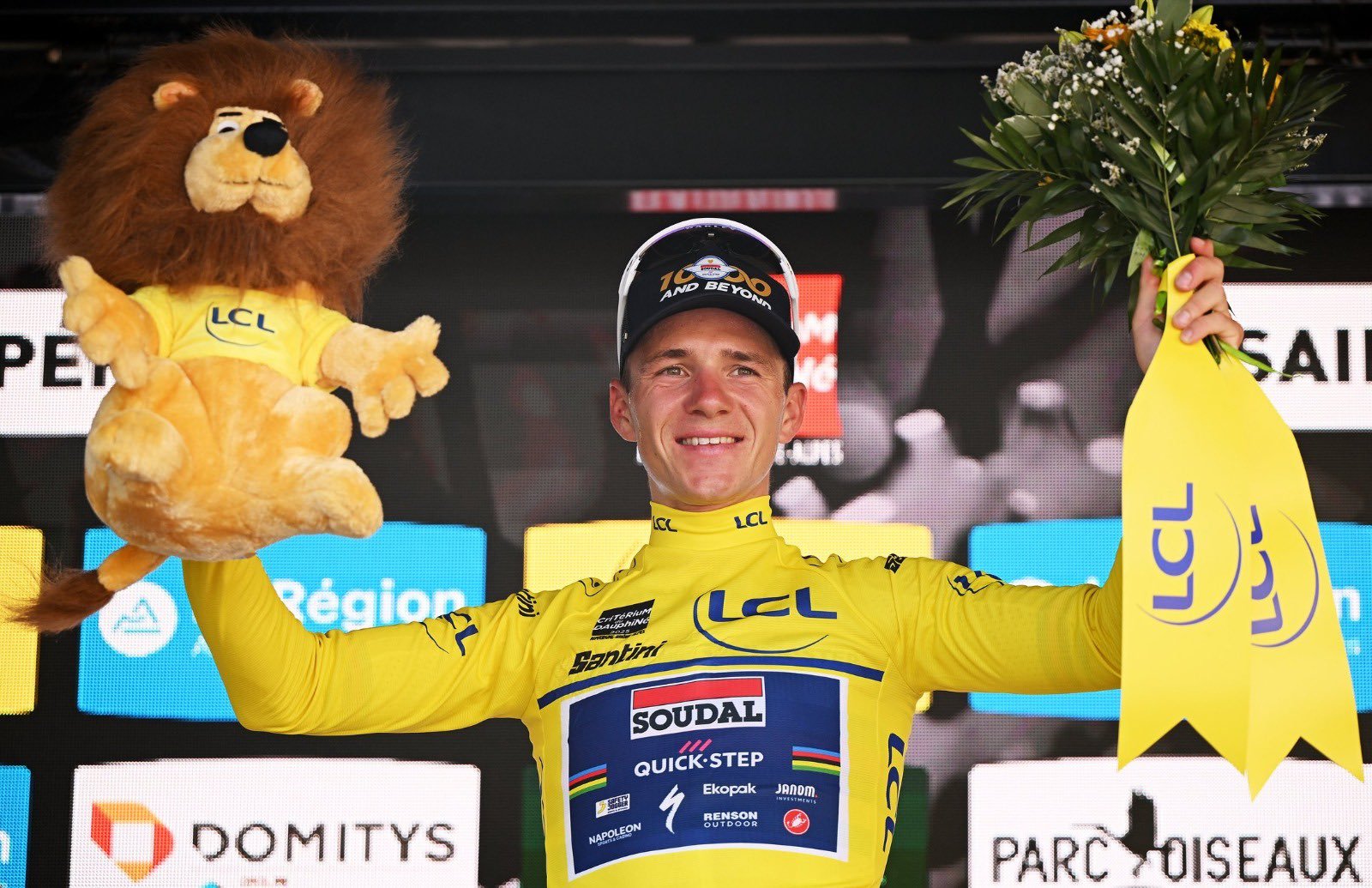 Evenepoel gana la contrarreloj del Critérium du Dauphiné 2025; toma ventaja a Vingegaard y Pogačar