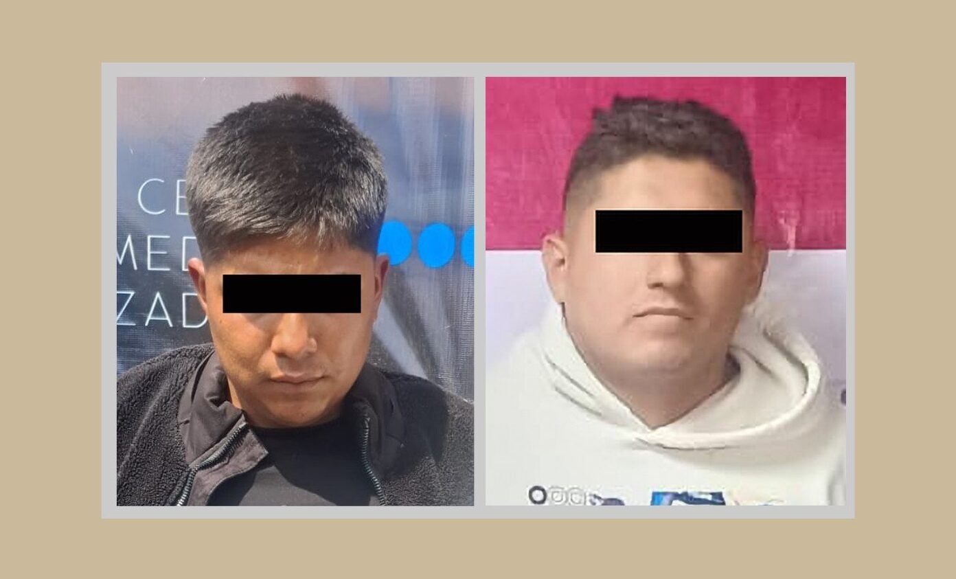 Capturan a dos presuntos motorratones en #Toluca