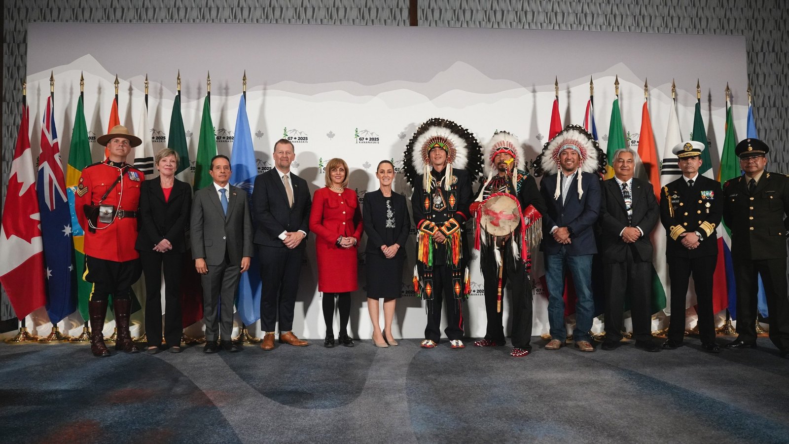 Llega Claudia Sheinbaum a Canadá para la Cumbre del G7