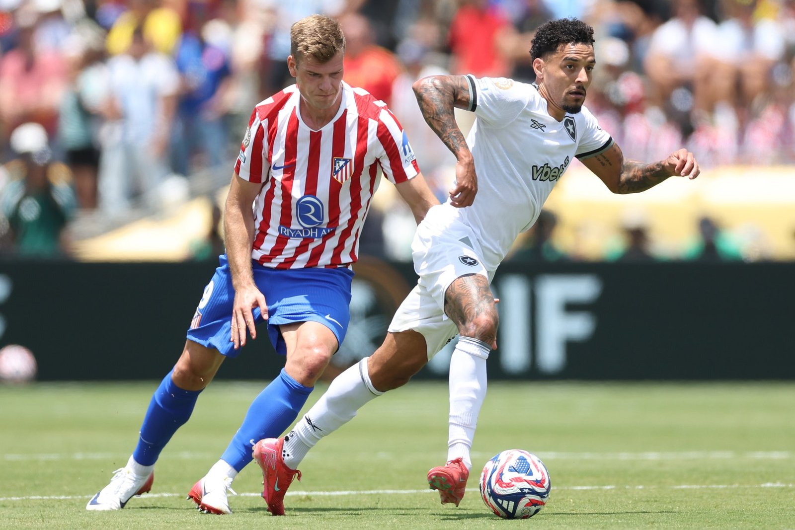 Dramático final en Grupo B del Mundial de Clubes: PSG, Botafogo y Atlético empatados; uno quedó fuera. Video
