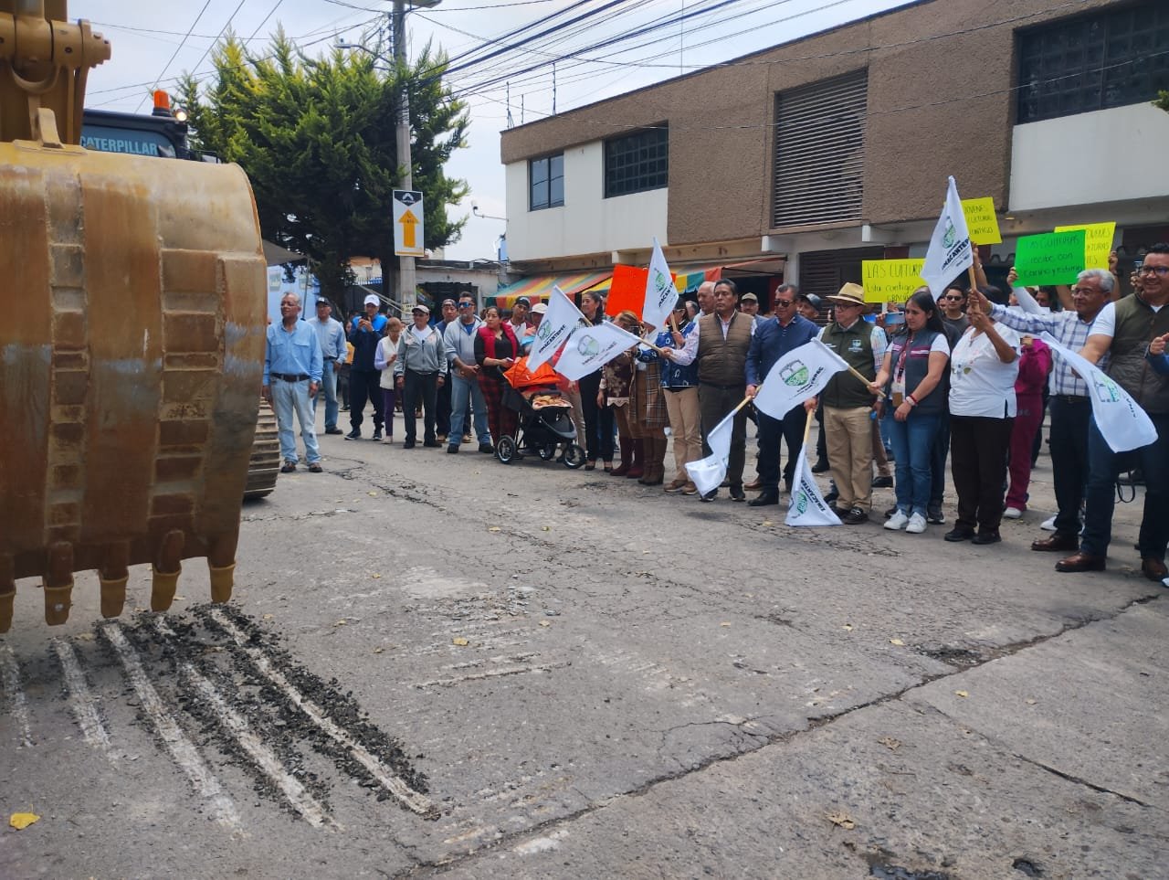 #Zinacantepec necesita calles dignas: Manuel Vilchis