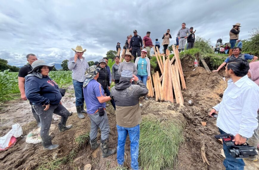 #Otzolotepec enfrenta severas inundaciones: autoridades y ciudadanos trabajan en la recuperación
